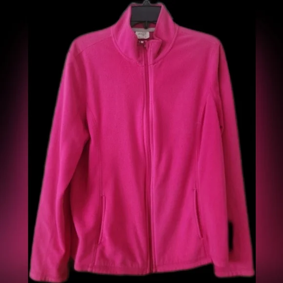 Danskin Now Women's Vibrant Pink Jacket - Picture 1 of 4